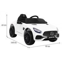 Детская аккумуляторная машинка Mercedes Benz GT Белая