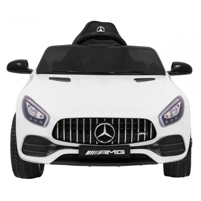 Дитяча акумуляторна машинка Mercedes Benz GT Біла
