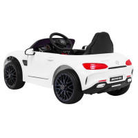 Детская аккумуляторная машинка Mercedes Benz GT Белая