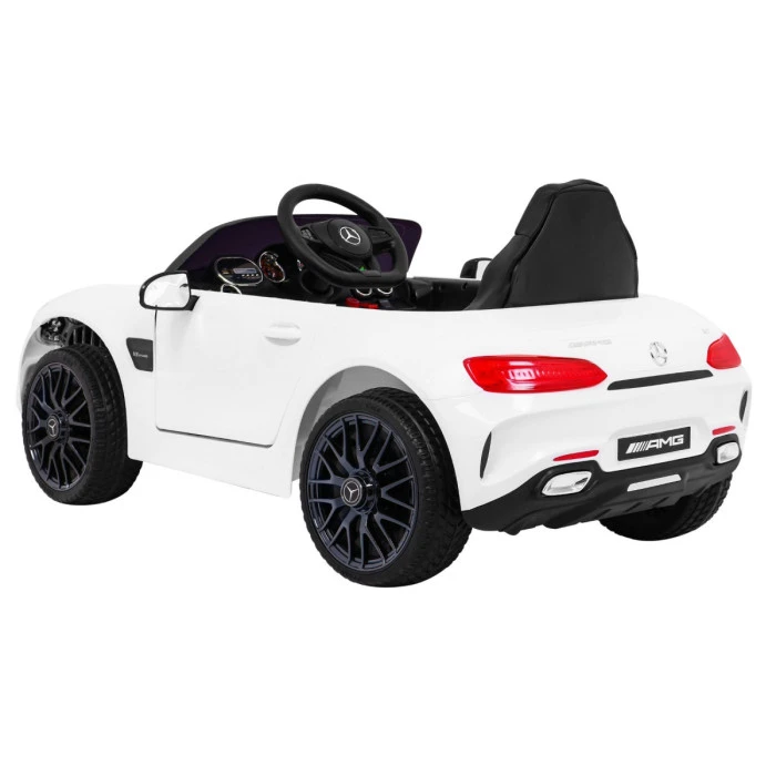 Детская аккумуляторная машинка Mercedes Benz GT Белая