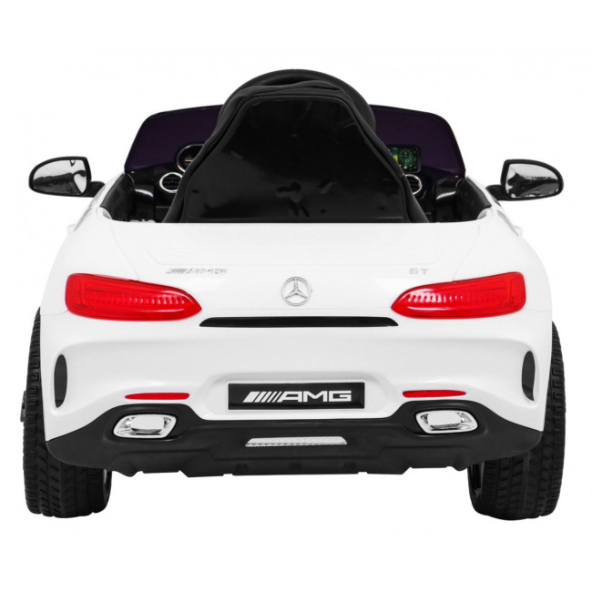 Дитяча акумуляторна машинка Mercedes Benz GT Біла