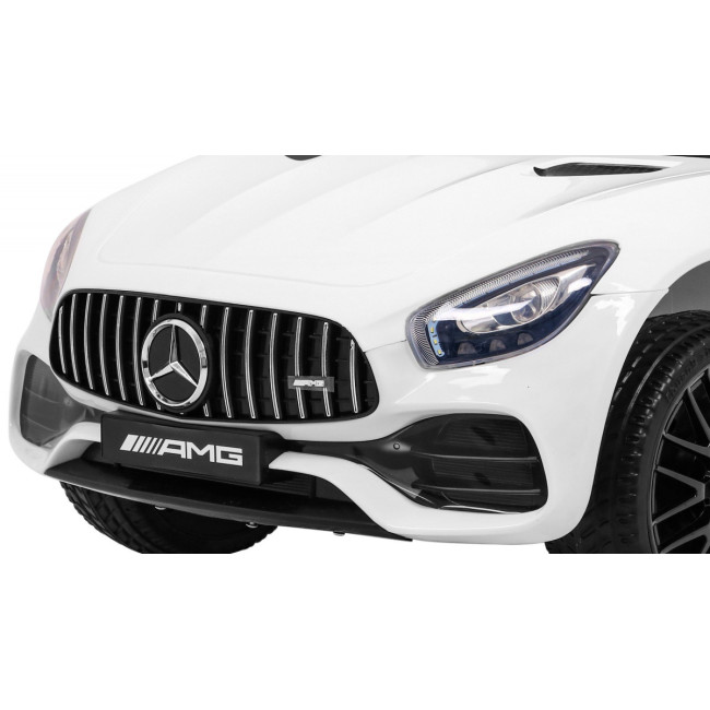 Дитяча акумуляторна машинка Mercedes Benz GT Біла