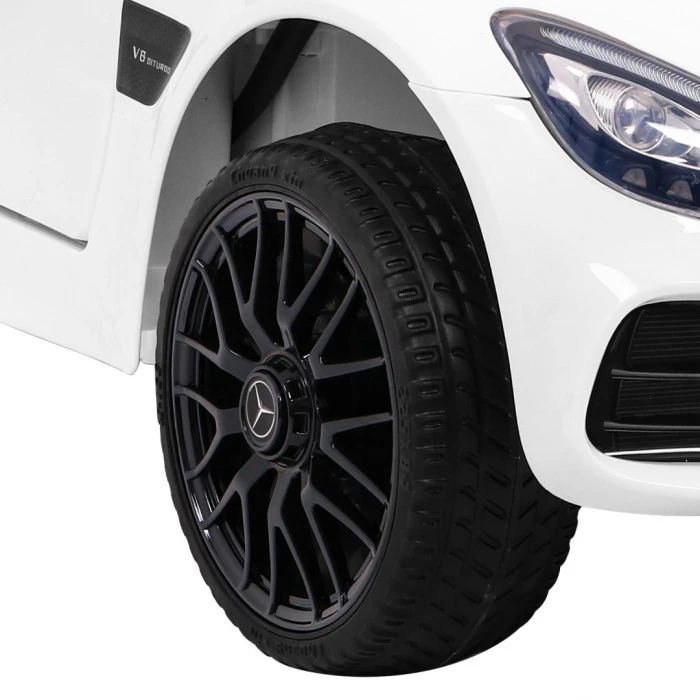 Детская аккумуляторная машинка Mercedes Benz GT Белая