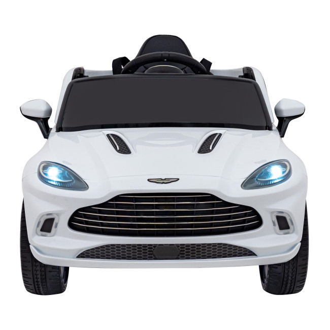 Детская аккумуляторная машинка Aston Martin DBX Белая