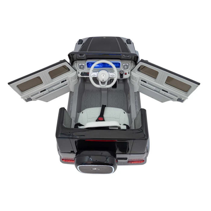 Дитяча акумуляторна машинка Mercedes Benz EQG Сіра