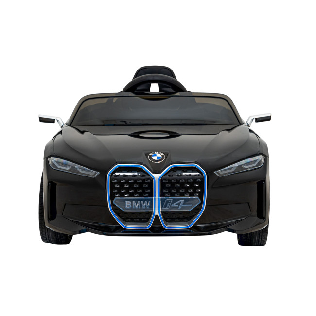 Дитяча акумуляторна машинка BMW i4 Чорна