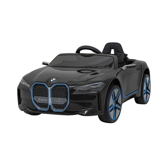 Дитяча акумуляторна машинка BMW i4 Чорна