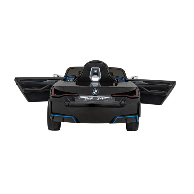 Дитяча акумуляторна машинка BMW i4 Чорна