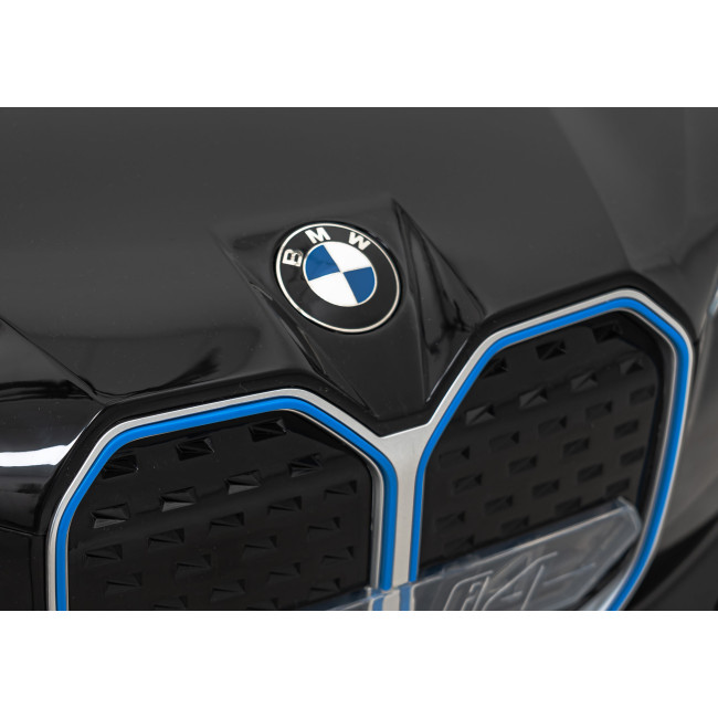 Дитяча акумуляторна машинка BMW i4 Чорна