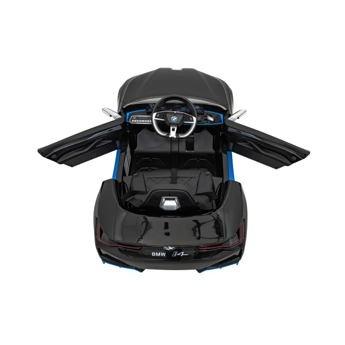 Дитяча акумуляторна машинка BMW i4 Чорна