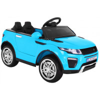 Дитячий електромобіль Rapid Racer Blue + Пульт + Вільний старт + EVA + MP3 LED