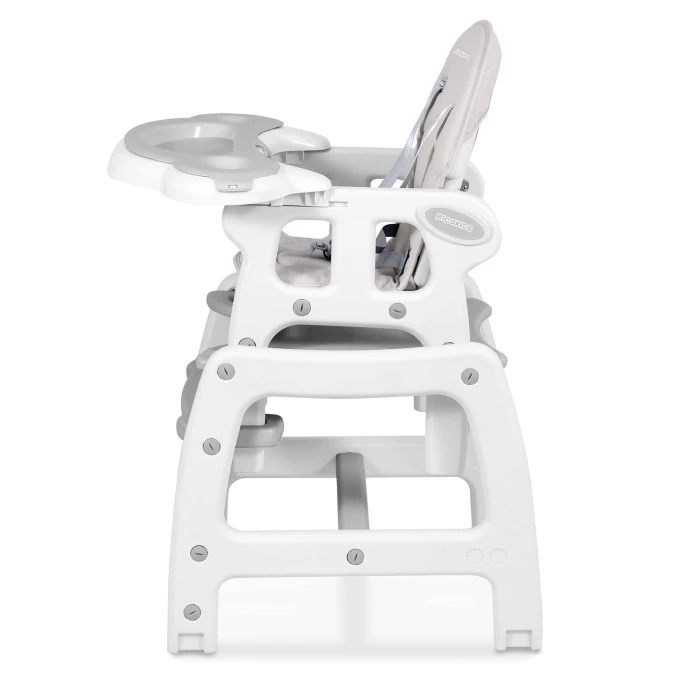 Стульчик для кормления 5-в-1 Ricokids Sinco серый