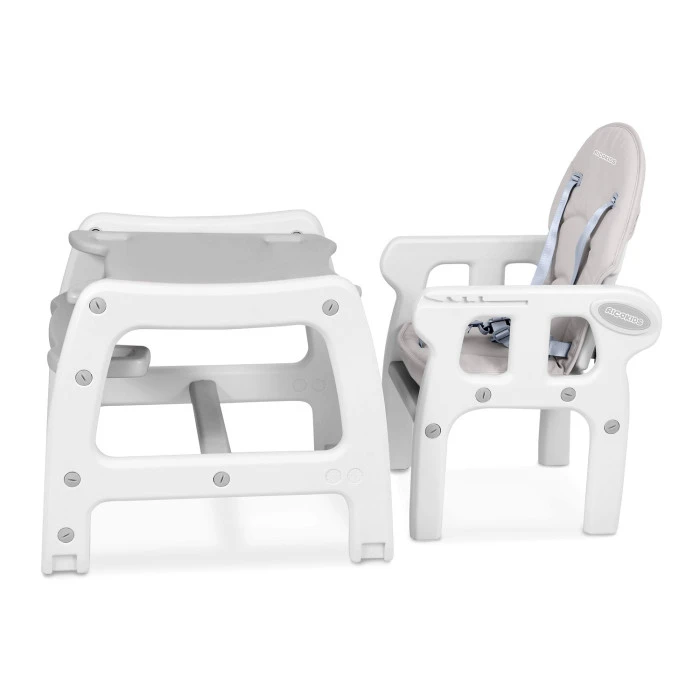 Стульчик для кормления 5-в-1 Ricokids Sinco серый