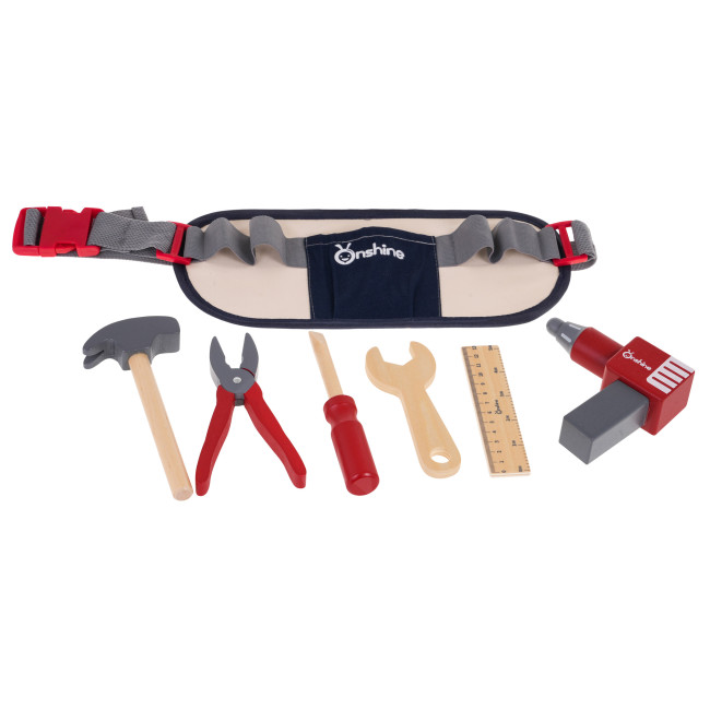 Дерев'яні інструменти з поясом для дітей 3+ Little DIY Set + пояс для інструментів