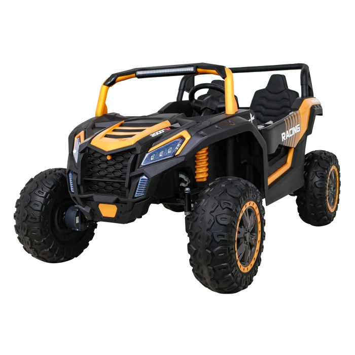 ATV Racing Баггі для 2 дітей Gold + 4x4 Drive + Пульт + Повільний старт + MP3 LED