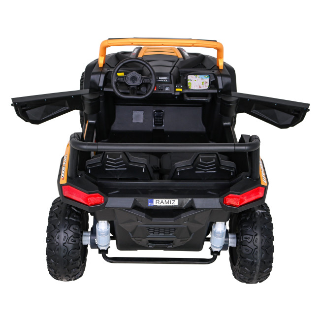 ATV Racing Баггі для 2 дітей Gold + 4x4 Drive + Пульт + Повільний старт + MP3 LED