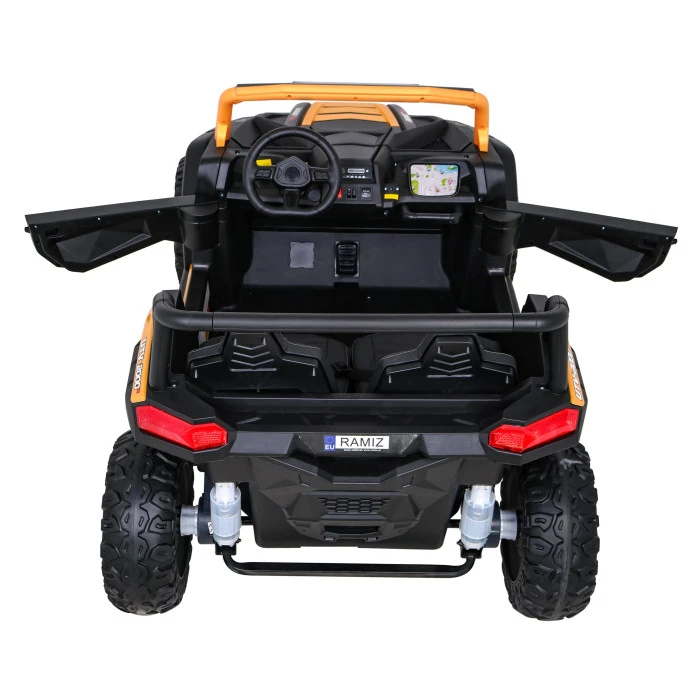 ATV Racing Баггі для 2 дітей Gold + 4x4 Drive + Пульт + Повільний старт + MP3 LED