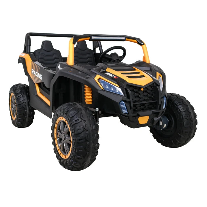 ATV Racing Баггі для 2 дітей Gold + 4x4 Drive + Пульт + Повільний старт + MP3 LED