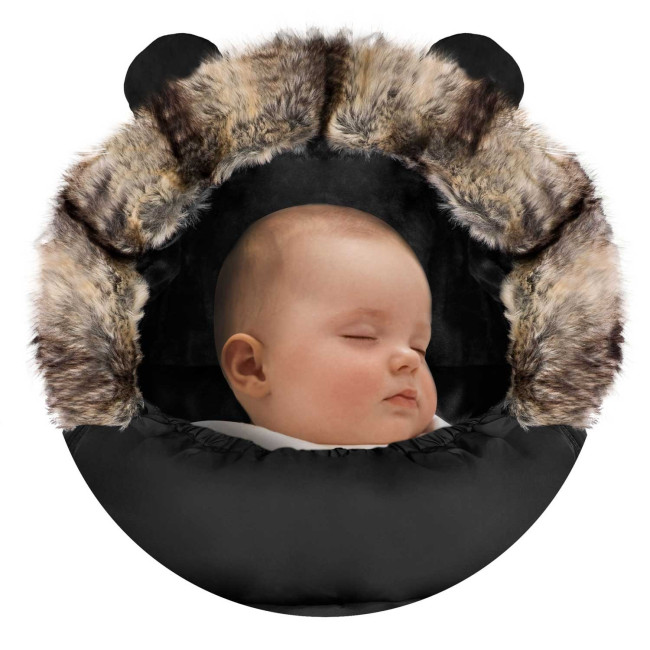 Конверт Elmi Ricokids для коляски и санок, черный