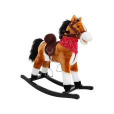 Лошадка качалка Ramiz FDRK047B-LB, коричневая