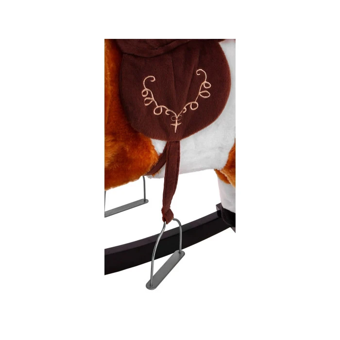 Лошадка качалка Ramiz FDRK047B-LB, коричневая