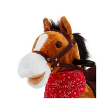 Лошадка качалка Ramiz FDRK047B-LB, коричневая