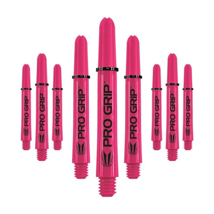 Наконечники для дротиків дартс Target Pro Grip Pink 3х3 шт - рожеві