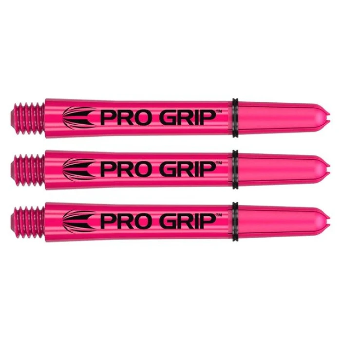 Наконечники для дротиків дартс Target Pro Grip Pink 3х3 шт - рожеві