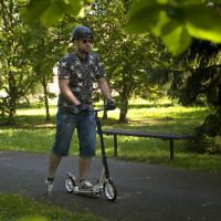 Шлем для фристайла WORKER Rivaly - XS/зеленые ремешки