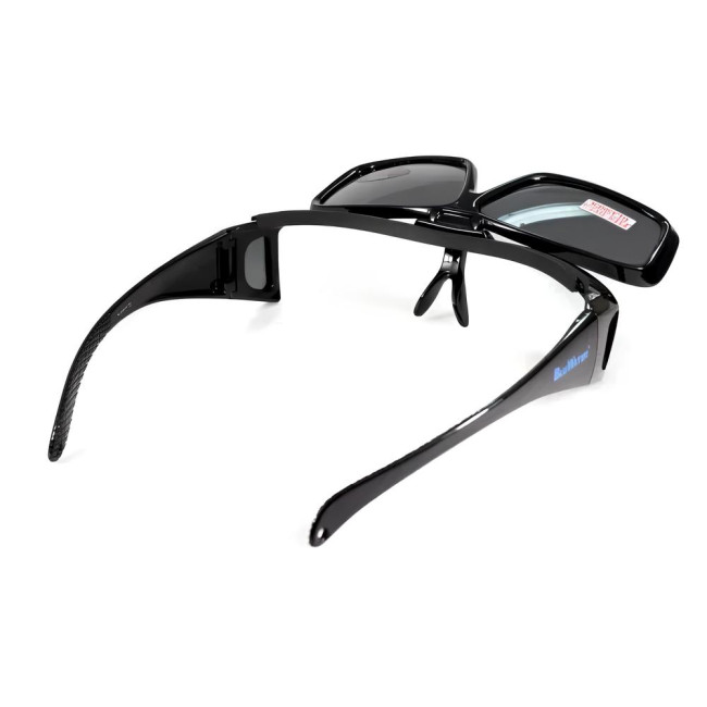 Окуляри поляризаційні BluWater Flip-IT Polarized, чорні
