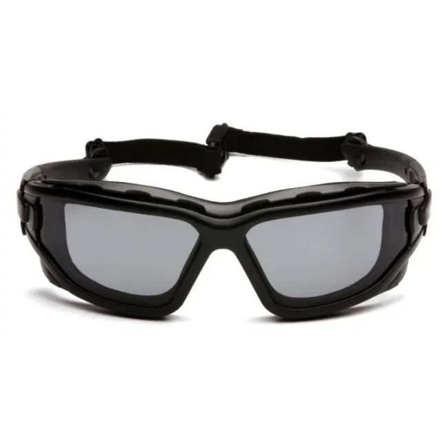 Окуляри захисні з ущільнювачем Pyramex i-Force XL Anti-Fog, сірі