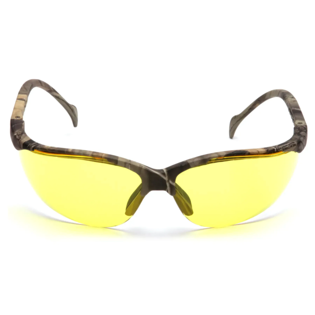 Окуляри захисні Pyramex Venture-2 Camo, жовті