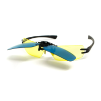 Поляризационная накладка на очки, зеленая