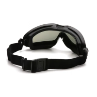 Окуляри захисні з ущільнювачем Pyramex V2G-XP + RX Anti-Fog, cірі з діоптрійною вставкою