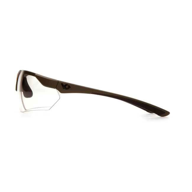 Очки защитные Venture Gear Tactical Drone 2.0 Green Anti-Fog, прозрачные