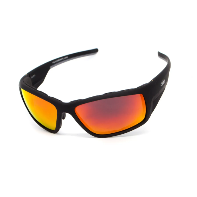 Окуляри захисні з ущільнювачем Global Vision Kinetic Kinetic, червоні