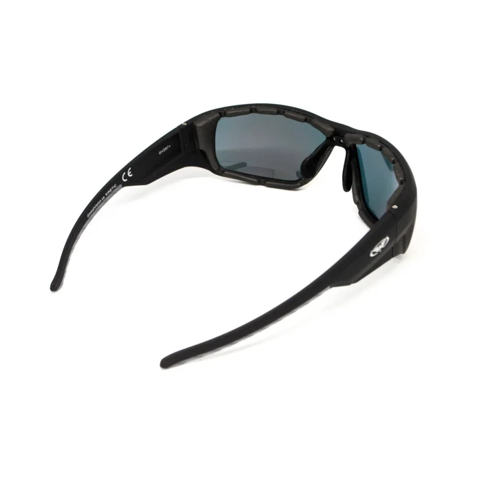 Окуляри захисні з ущільнювачем Global Vision Kinetic Kinetic, червоні