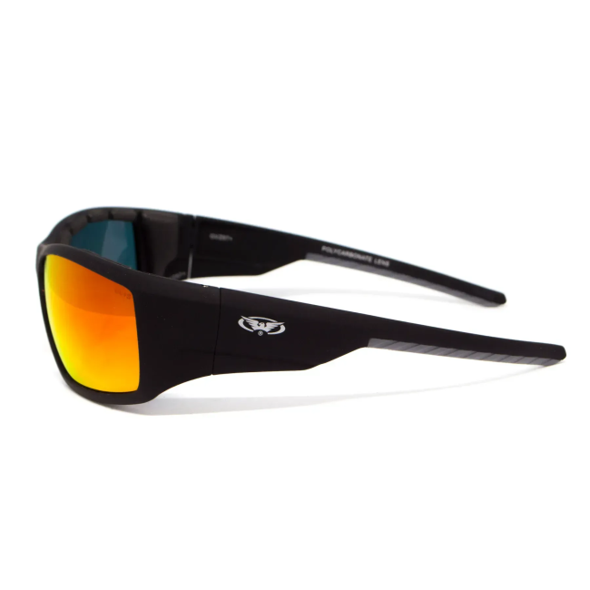 Окуляри захисні з ущільнювачем Global Vision Kinetic Kinetic, червоні