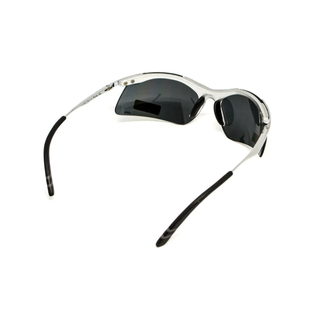 Окуляри захисні з металевими дужками Avis Lightning, сірі