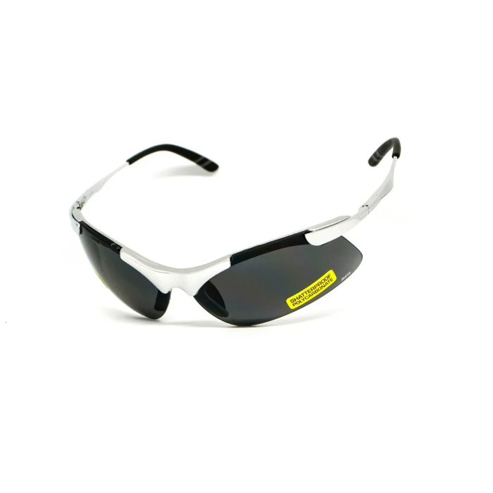 Окуляри захисні з металевими дужками Avis Lightning, сірі