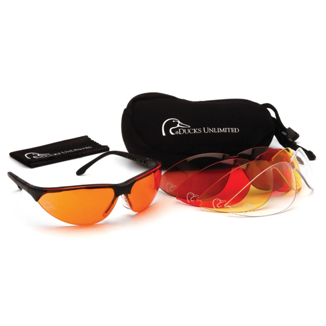 Окуляри захисні зі смінними лінзами Duck's Unlimited DUCAB-1 shooting KIT Anti-Fog
