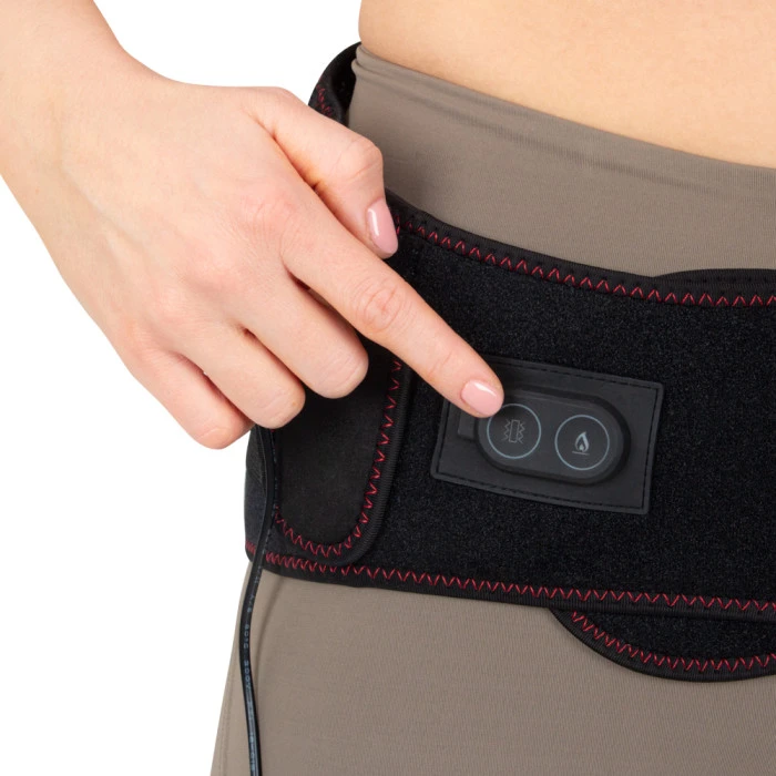 Електричний, масажний і нагрівальний пояс для стегна inSPORTline Sonnex