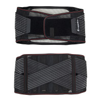 Поперековий пояс з самонагріванням inSPORTline Avochi - чорний/L