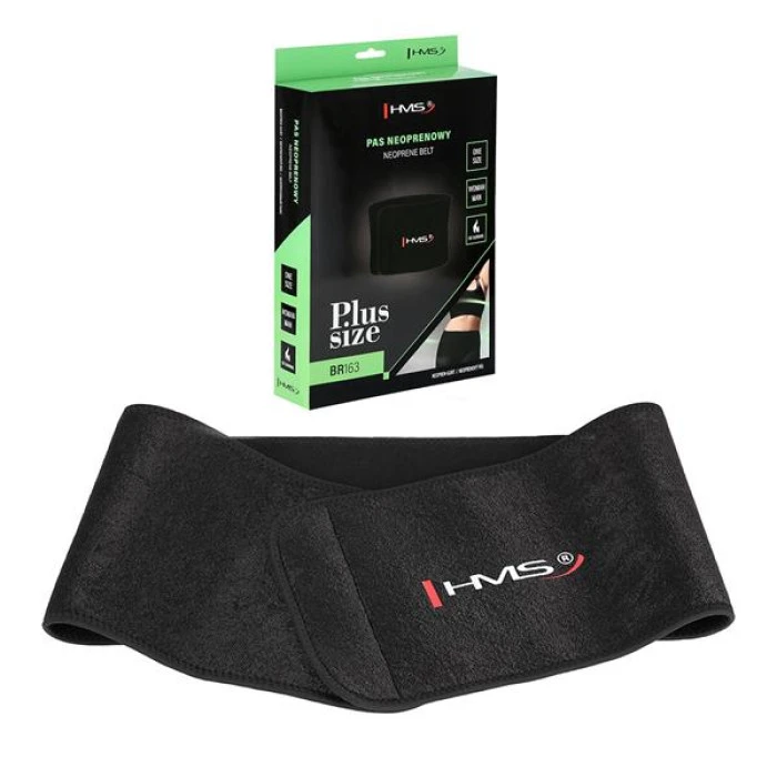 Пояс для талії HMS BR163 великий розмір, чорний