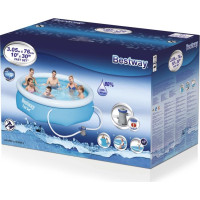 Басейн надувний Bestway 57270, з фланцем 300 х 76 см