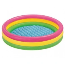 Бассейн надувной детский Радуга Intex 57422 147x33 см
