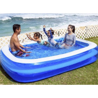 Бассейн надувной детский JiLong 10291 262x175 см