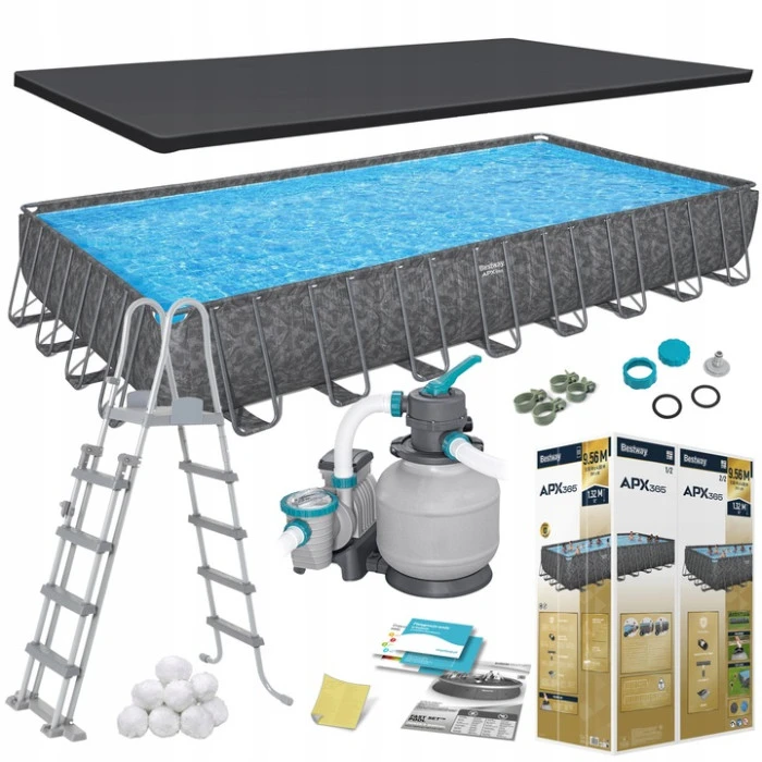 Бассейн каркасный 11в1 Bestway 561KJ 956 х 488 х 132 см