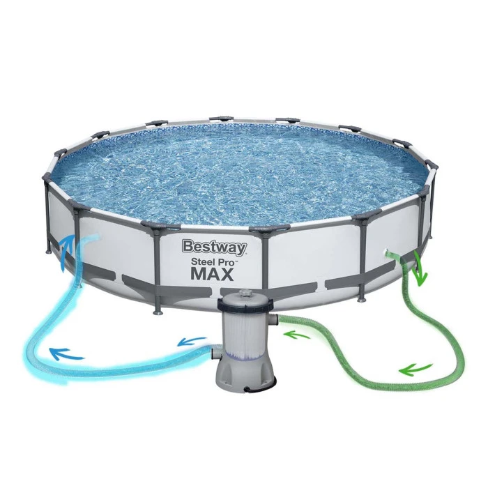 Басейн каркасний 9в1 Bestway 56595, 427 x 84 см