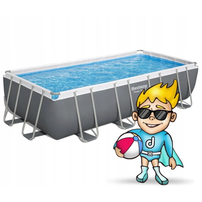 Бассейн каркасный прямоугольный 12в1 Bestway 56465, 549 x 274 x 122 см